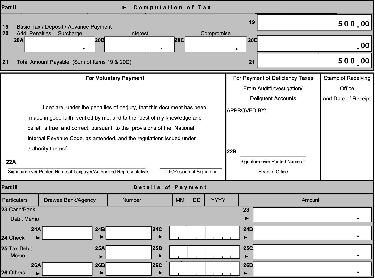 0605 Annual Registration 2024 How To File Using E Bir Form Deadline Jan