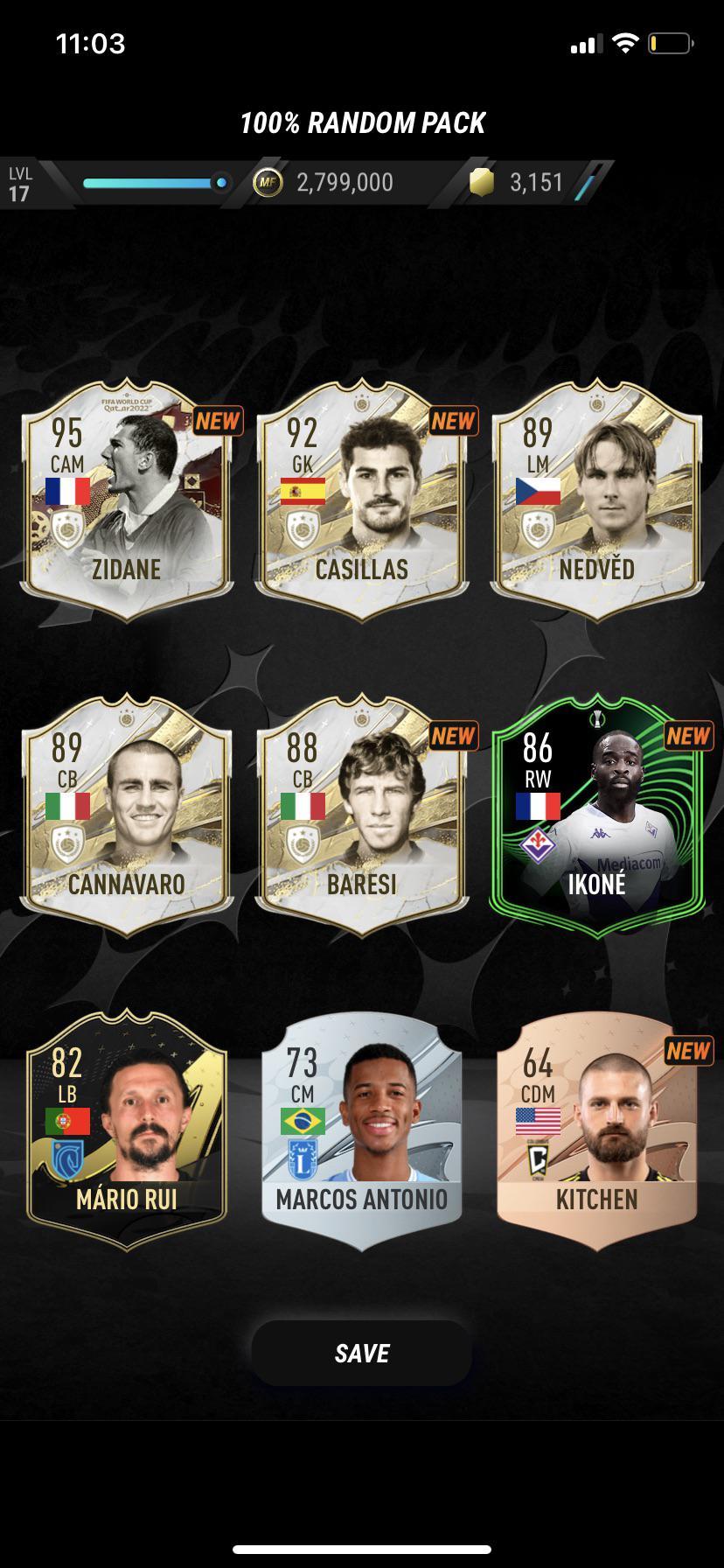 1 Pelé For A Considerable Amount Of 100% Random Packs : R/Madfut