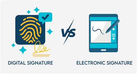 10 Best Differences Between Digital Signature Electronic Signature