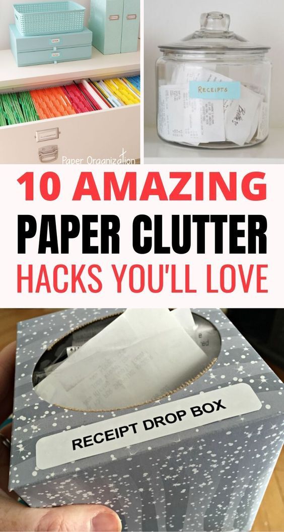 10 Best Paper Clutter Organization Hacks Craftsonfire Clutter