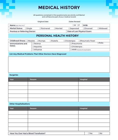 10 Best Printable Forms For Medical Doctors