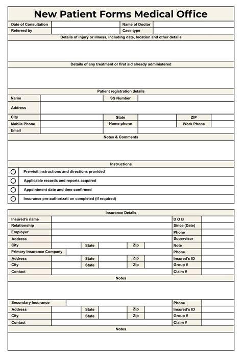 10 Best Printable Forms Medical Doctors Pdf For Free At Artofit