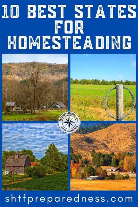 10 Best States For Homesteading Homesteading Com