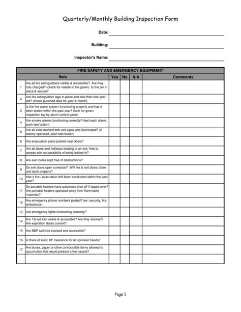 10 Inspection Worksheet Templates Free Premium Templates