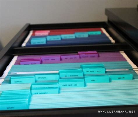 10 Ways To Organize Your Papers Storage And Organization Organizing