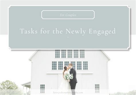 10 Wedding Planning Tasks For The Newly Engaged Couple