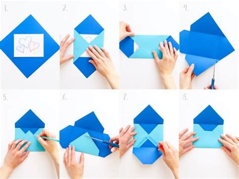 1001 Id Es De Pliage D Une Enveloppe Origami Pour Vos Plus Belles