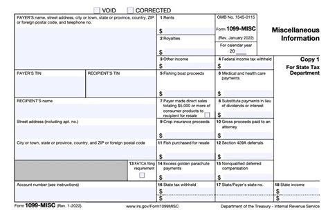 1099 Form Printable 2023