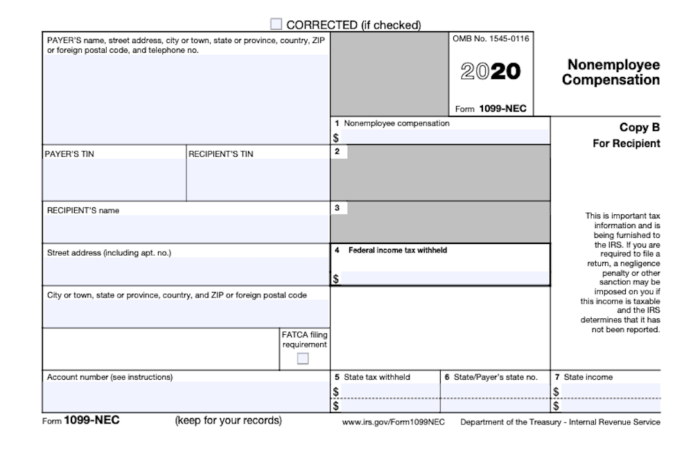 1099 Misc Or 1099 Nec What You Need To Know About The New Irs