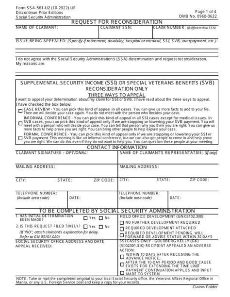 11 Form Ssa 561 U2 Free To Edit Download Print Cocodoc