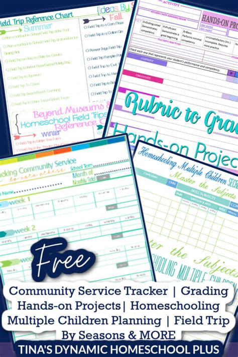 11 Free And Colorful Homeschool Teacher Planner Forms