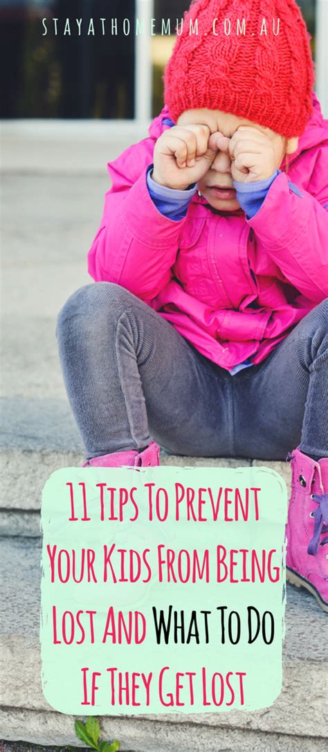 11 Tips To Prevent Your Kids From Being Lost And What To Do If They Get