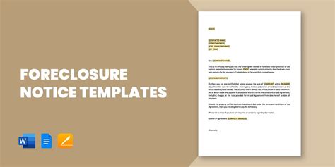 12 Foreclosure Notice Templates In Pdf Doc Free Premium Templates