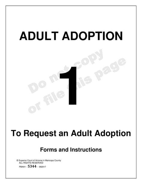 12 Mod Les De Papier D Adoption Pdf Arquidia Mantina