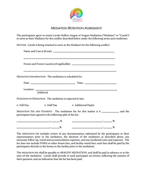 12 Retention Agreement Templates Pdf Doc Free Premium Templates