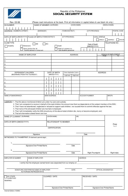 12 Social Security Disability Forms For Doctors To Fill Out Free To