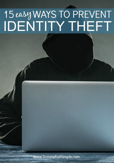 15 Easy Ways To Prevent Identity Theft Somewhat Simple