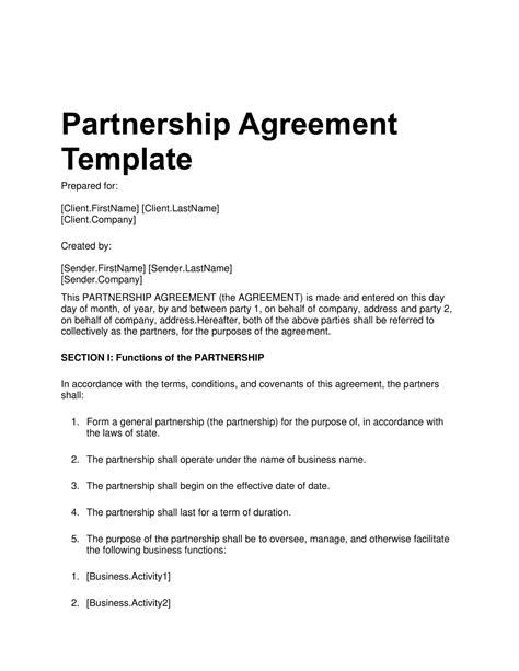 17 Awesome Limited Liability Partnership Agreement Template