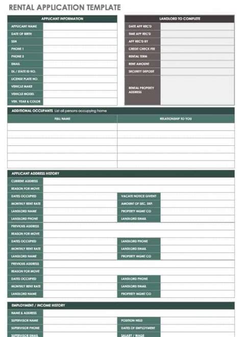 18 Free Property Management Templates Smartsheet