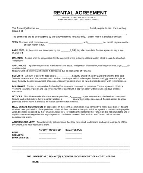 19 Format Of Rent Agreement For Shop Png Sample Shop Design