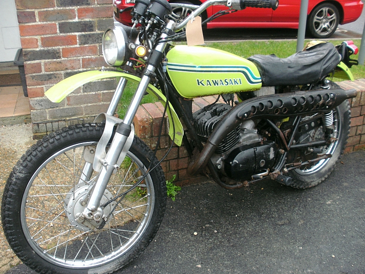 1972 Kawasaki F5 Big Horn 350 Rare Original American Trail Bike Project 999