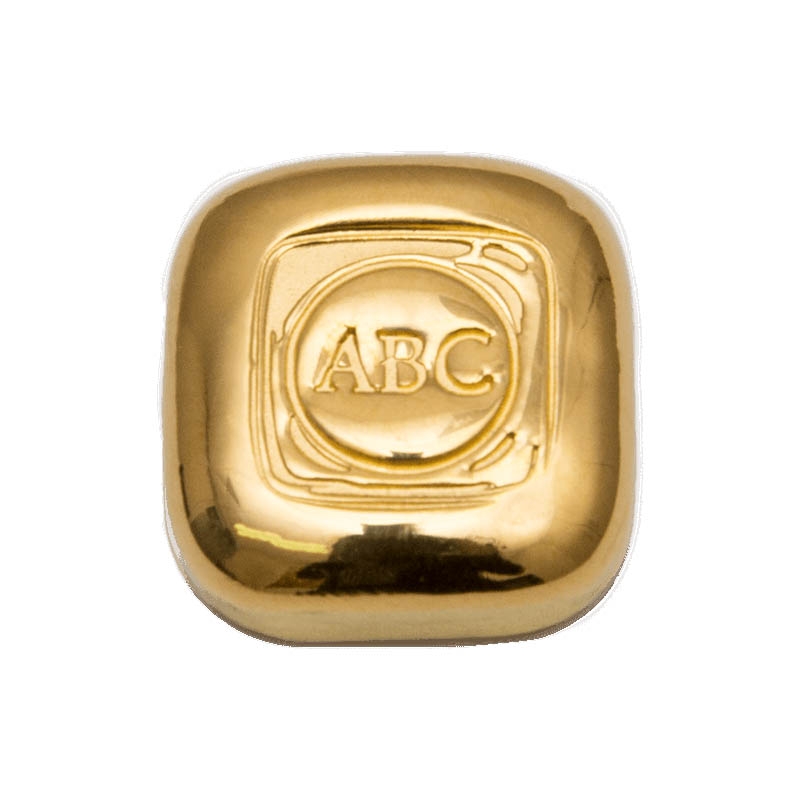 1Oz Abc Cast Gold Bar 9999 Purity Brisbane Gold Buyers