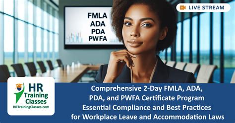 2 Day Fmla Ada Pda And Pwfa Certificate Program Tickets Multiple Dates Eventbrite