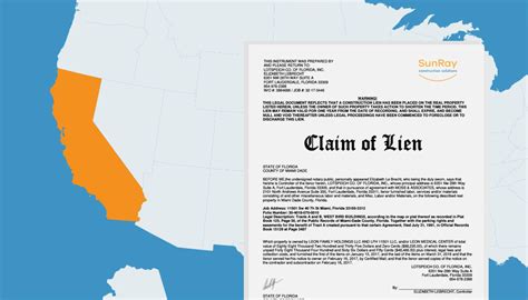 20 Day Ca Preliminary Notice Claim Of Lien