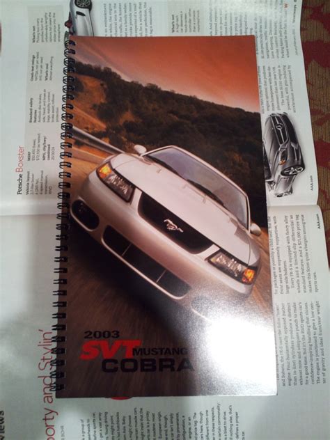 2003 Cobra Press Kit Svtperformance Com