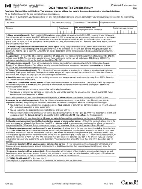 2012 Form Canada Td1 E Fill Online Printable Fillable Blank Pdffiller