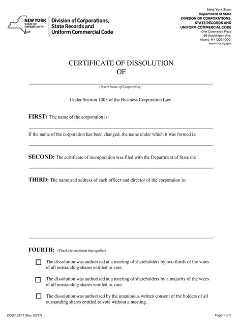 2012 Form Ny Dos 1337 F Fill Online Printable Fillable Blank Pdffiller