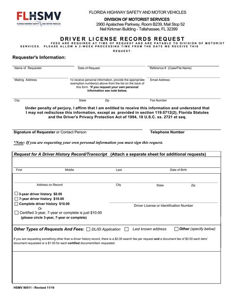 2013 Form Fl Hsmv 90511 Fill Online Printable Fillable Blank Pdffiller