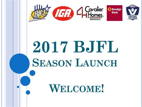 2017 Bjfl Season Launch Welcome Ppt Download