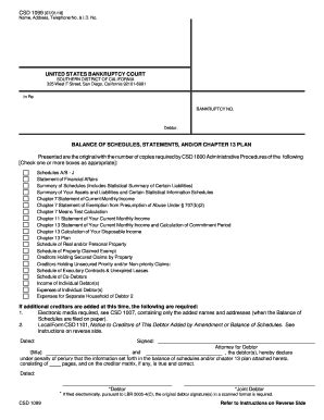 2018 2025 Form Ca Bankruptcy Csd 1099 Fill Online Printable Fillable