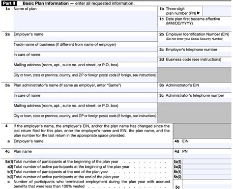 2018 Updated Form 5500 Ez Guide Solo 401K