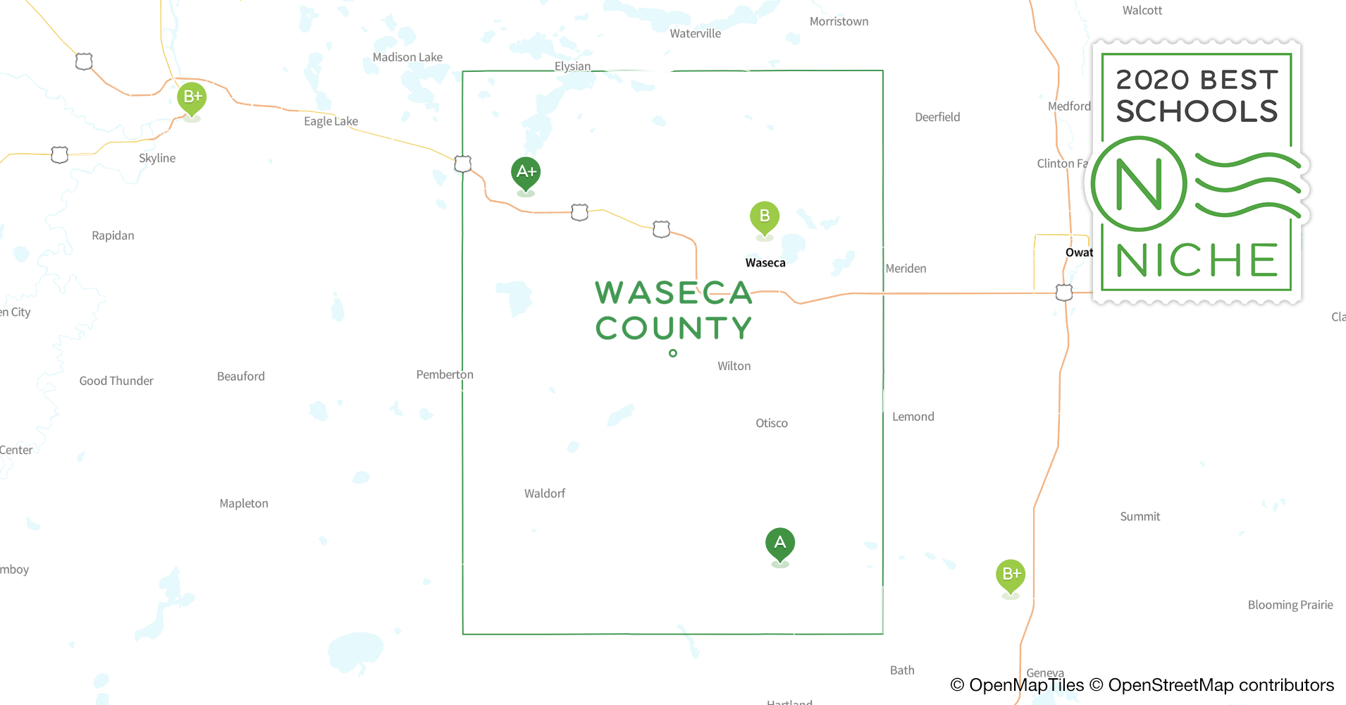 2020 Best High Schools In Waseca County Mn Niche