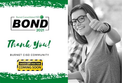 2021 Bond Election Approved By Voters Burnet Consolidated Isd