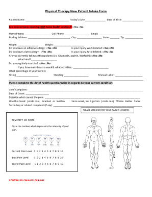 2022 2024 Wy Premier Bone Joint Centers Physical Therapy New Patient