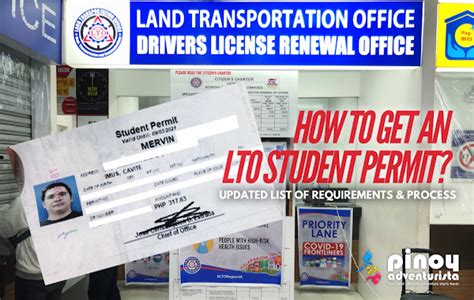 2022 Updated Lto Student Permit Requirements And Procedure For Driver Amp 39 S License Application 2022