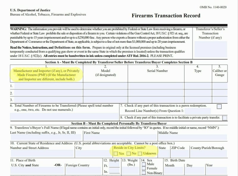 2023 Atf Form 4473 Mistakes Solutions For Ffls Penalties For