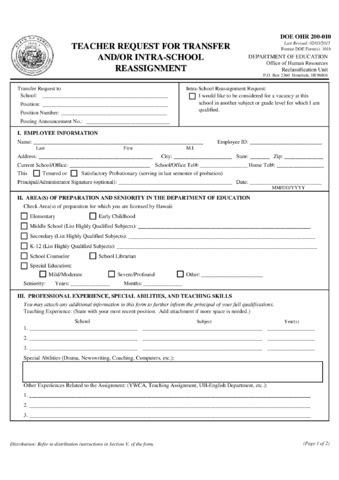 2023 School Transfer Form Fillable Printable Pdf And Forms Handypdf