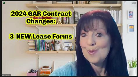 2024 Gar Contract Changes 3 New Lease Forms Newgarcontract Leases