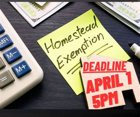 2024 Homestead Exemption Deadline Jere Garland