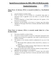 220221 Poa Request Format Nri 19 280219 Pdf Notary Public Power Of Attorney