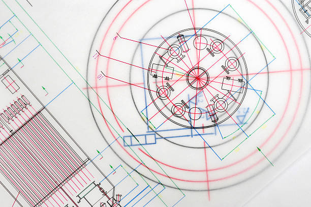 230 Manufacturing Blueprint Paperwork Document Industry Design