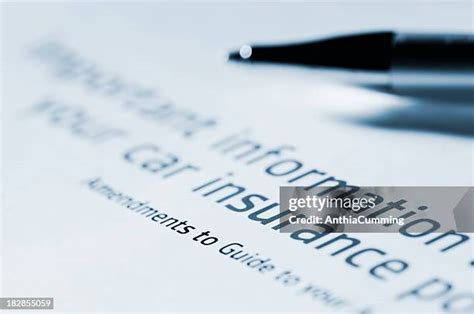 234 Car Insurance Papers Stock Photos High Res Pictures And Images