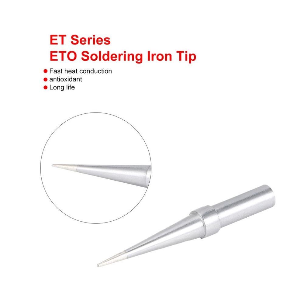 2Pcs Et Soldering Iron Tips Eto Welding Tools Ets Soldering Tip For