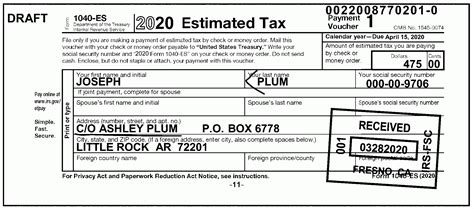 3 11 10 Revenue Receipts Internal Revenue Service