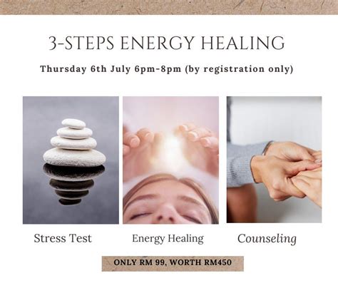 3 Steps Energy Healing Hope Malaysia Healing Meditation Center