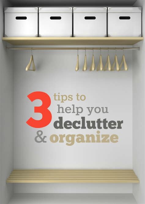 3 Tips To Help Declutter And Organize Household Organization Paper